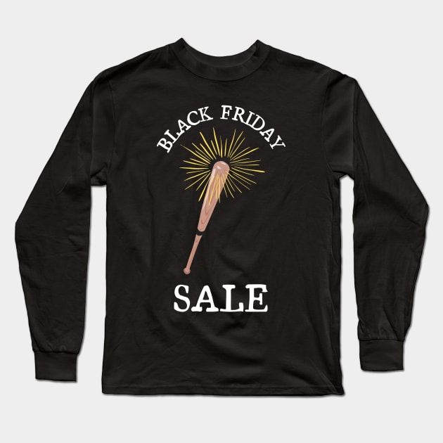 Black Friday Sale Long Sleeve T-Shirt by GMAT